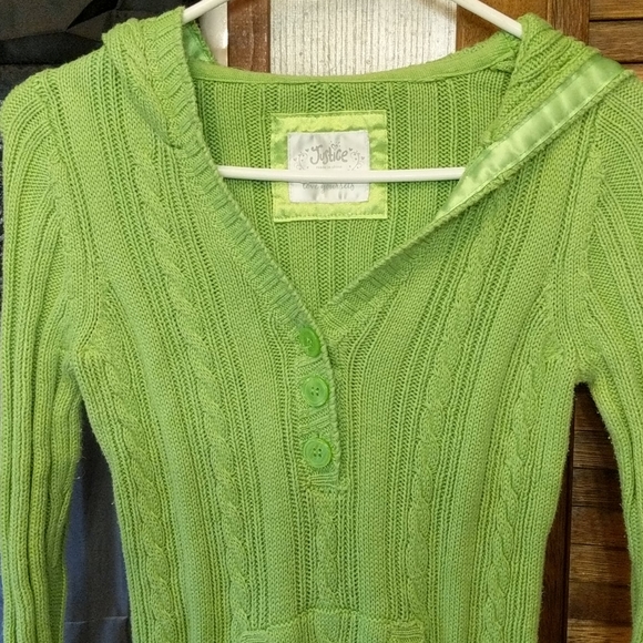 Justice Hooded Sweater Size 14 - Picture 2 of 5